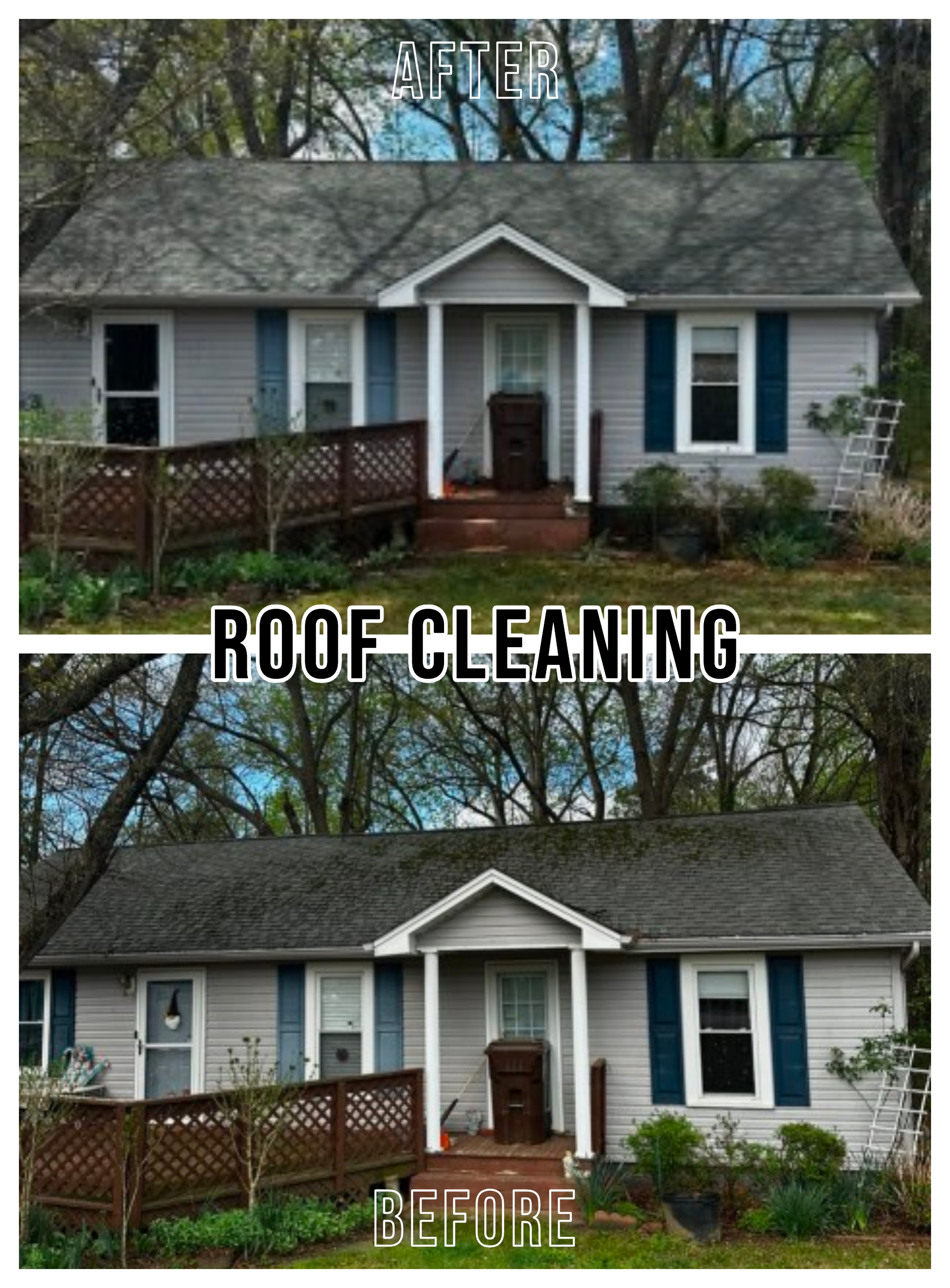 Professional Roof Cleaning in Hickory